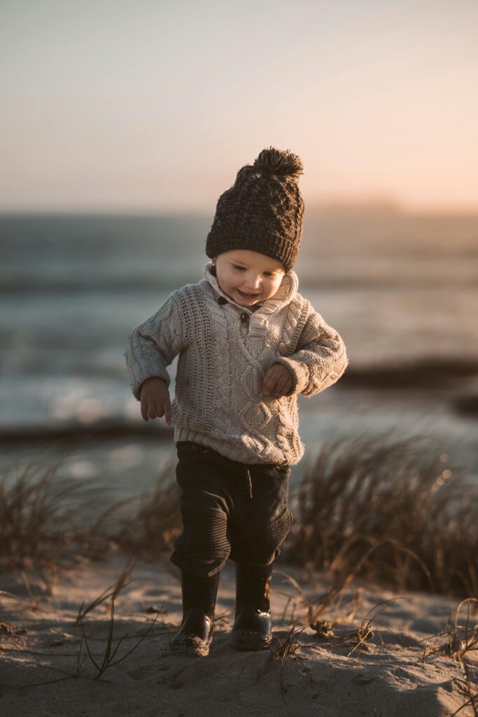 Photo Of Toddler Walking On Sand // Healthier Baby Today