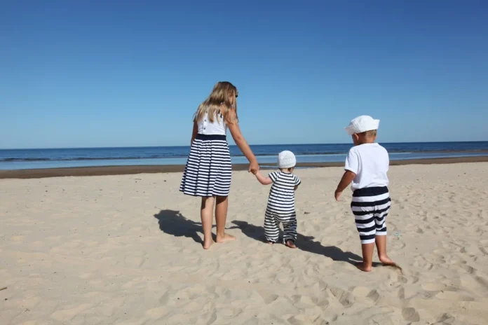 Siblings, Child Wearing White Crew Neck Shirt // Healthier Baby Today