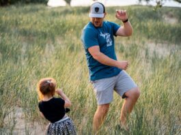 Too Young To Be a Dad, Father and Daughter Playing in a Meadow // Healthier Baby Today