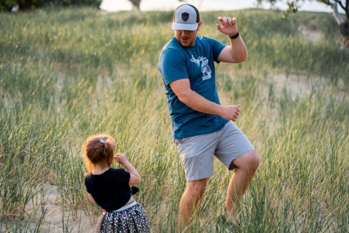 Too Young To Be a Dad, Father and Daughter Playing in a Meadow // Healthier Baby Today