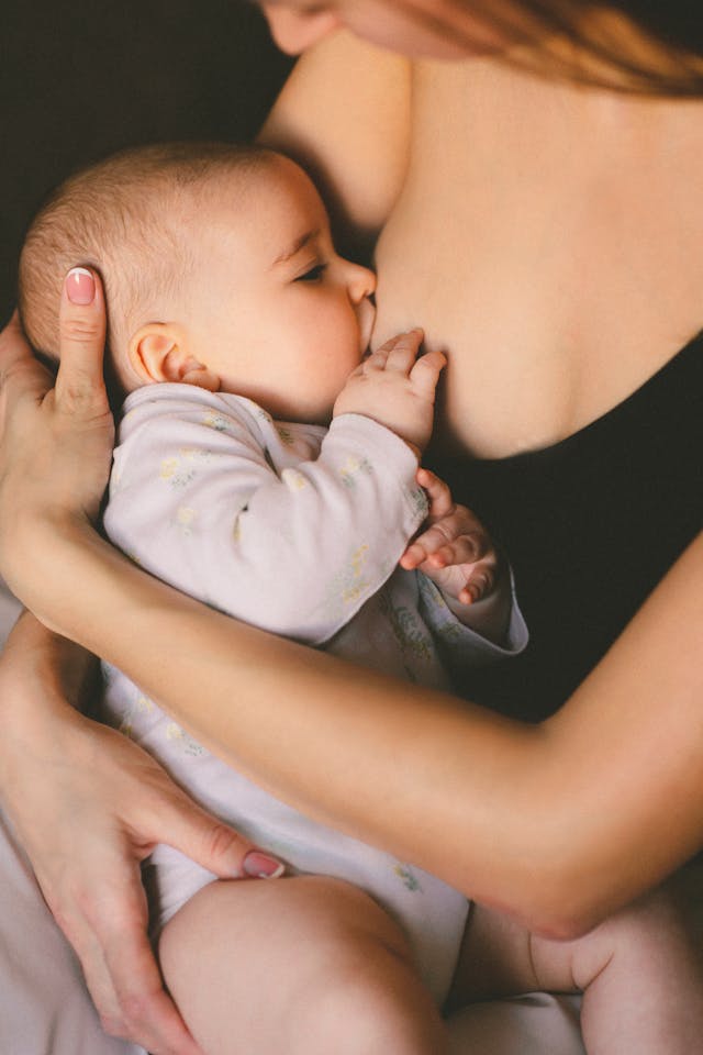 Baby being Breastfed // Healthier Baby Today