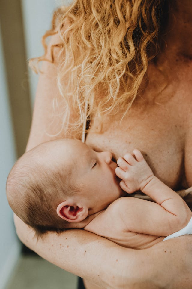 Woman Breastfeeding Child // Healthier Baby Today