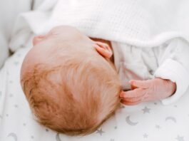 Photo of Baby Lying Down, Haircut for Newborns // Healthier Baby Today