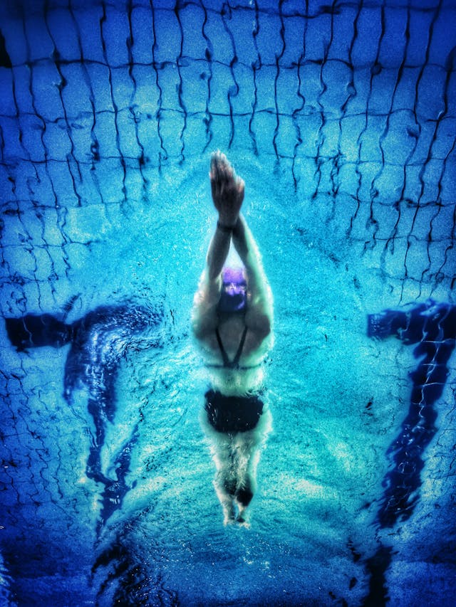 Underwater Photography of Swimmer // Healthier Baby Today