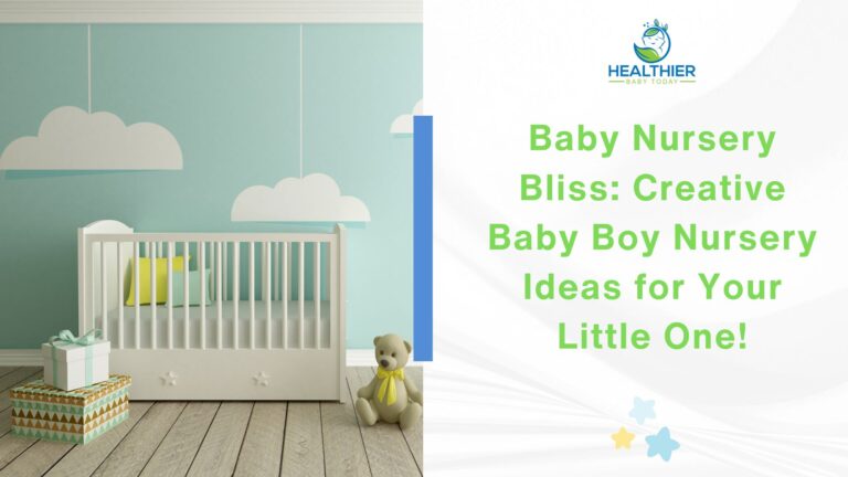 Baby Nursery Bliss Creative Baby Boy Nursery Ideas for Your Little One! // Healthier Baby Today