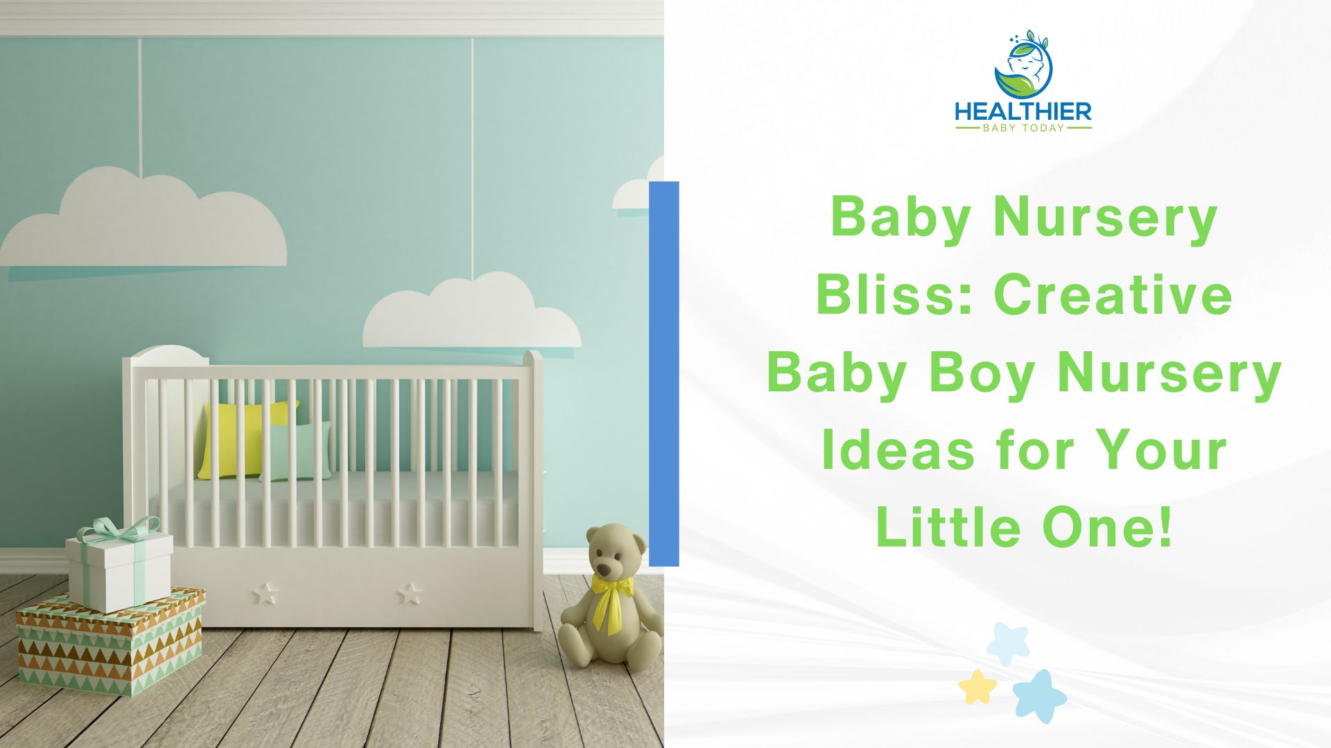 Baby Nursery Bliss Creative Baby Boy Nursery Ideas for Your Little One! // Healthier Baby Today