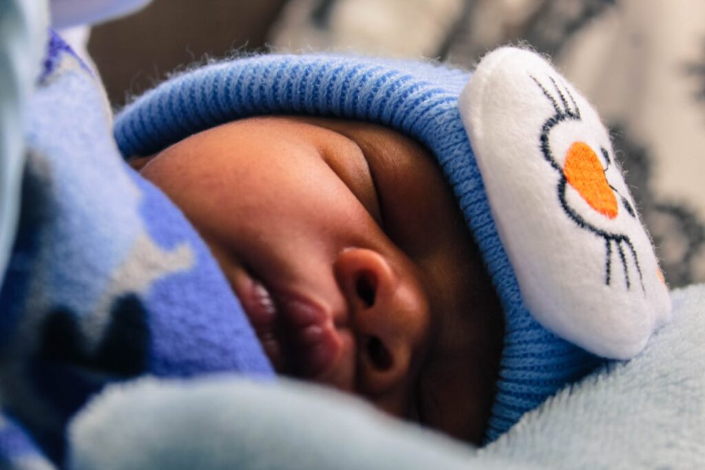 Close-Up Photo of Sleeping Baby // Healthier Baby Today