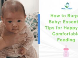 How to Burp a Baby Essential Tips for Happy and Comfortable Feeding // Healthier Baby Today